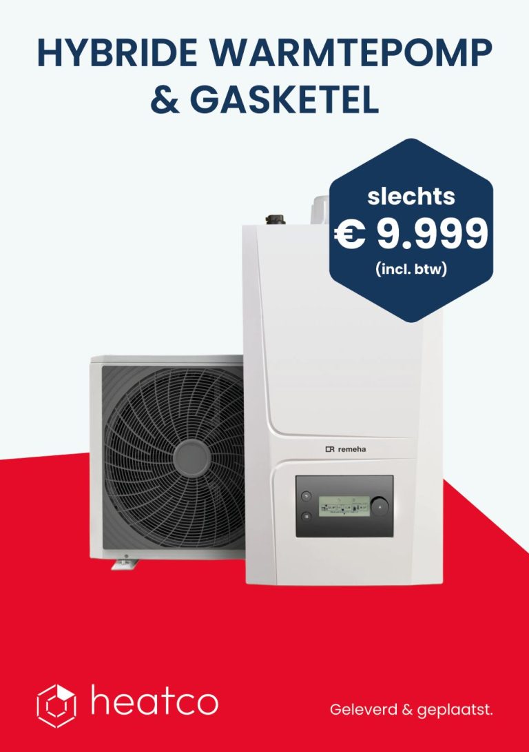 Promo hybride warmtepomp